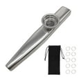thumbnail image 1 of Xuanheng Embouchure Portable pour Enfants Kazoo Coordination Cours de Musique Argent, 1 of 8