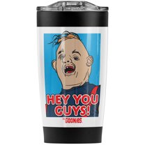 The Goonies/Sloth Hey You Guys Stainless Steel Tumbler 20 oz Coffee Travel Mug/Cup, Vacuum Insulated & Double Wall with Leakproof Sliding Lid | Great for Hot Drinks and Cold Beverages