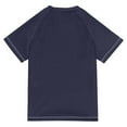 thumbnail image 6 of FORMRS Boys Rash Guard with Short Sleeves UPF 50+ Swim Shirts Sizes 3-12T, Ocean Waves, 6 of 6