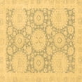 thumbnail image 1 of Ahgly Company Indoor Square Oriental Brown Traditional Area Rugs, 3' Square, 1 of 4