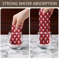 thumbnail image 6 of 4 Pcs Funny Kitchen Towels,Red Christmas Tree Pattern Microfiber Dish Towels,Kitchen Tea Towels,Kitchen Towel Set (18" X 26"), 6 of 7