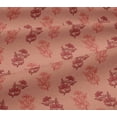 thumbnail image 5 of oneOone Georgette Viscose Fabric Leaves & Floral Block Printed Fabric 1 Yard 42 Inch Wide, 5 of 5
