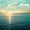 Let There Be Light, variant on Elephant Stock Sunrise Over The Ocean Wall Art - Horizontal Canvas Wall Art - Dining Room Wall Decor - Beach Canvas - Blue And Gray Decor - 12" x 8"