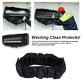 thumbnail image 4 of Air Conditioner Dust Cover Black Air Conditioner Waterproof Cover Dust Washing  Protector   3 M Water Pipes, 4 of 8