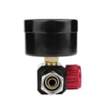 thumbnail image 3 of Airbrush Pressure Regulator, Easy To Work Effective Measurement Lightweight Air Pressure Adjustment Table, Portable Metal Indoor For Air Measurement, 3 of 8