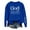 Dark blue, variant on Tittly Crewneck Sweatshirt, Athletic Sweatshirts for Women, Women Long Sleeve Tops, Women'S Sweatshirt, Sweatshirts for Women Blue L