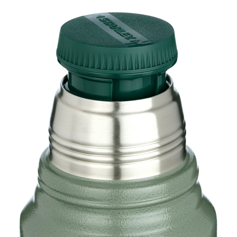 2 pack) STANLEY Classic Vacuum Bottle, Green/Silver - Walmart.com