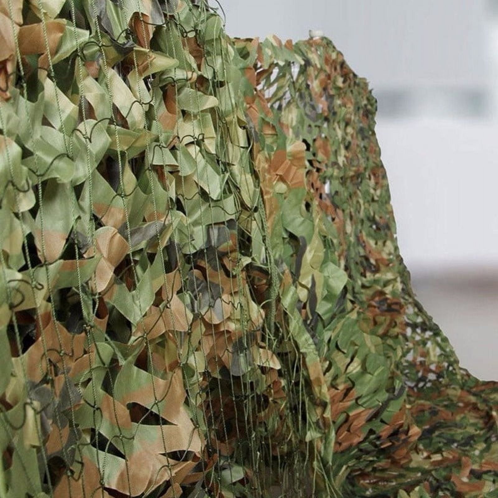Vensio 2x3M Green Military Camouflage Net Heavy Duty Woodlands Leaves Camo Cover for Hunting and Camping