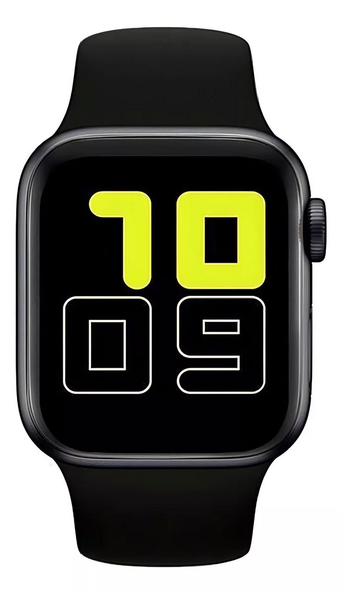 WATCHMARK G-WEAR Cz Smartwatch Uomo/Donna - Cassa In Metallo, Risposta Chiamate, 12 Modalità Sport, Cardiofrequenzimetro, Nero