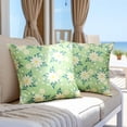 thumbnail image 3 of Throw Pillow Covers 18x18 Inch Set of 2, Decorative Pastoral Pillow Cases for Living Room and Outdoor Sofa, Daisy, 3 of 4