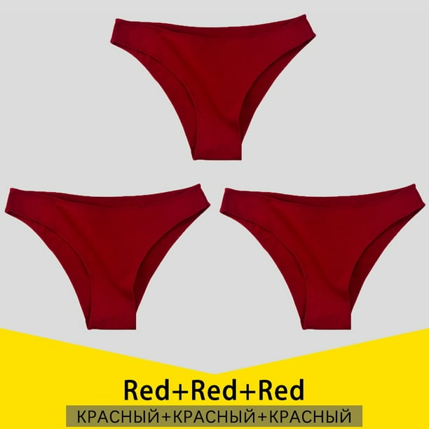 unids/set de bragas de algodón para mujer, S-3XL, ropa interior femenina de talla grande, calzoncillos de Color sólido, ropa interior, bragas de algodón para mujer, lencería Tan Jianjun unisex