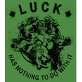 thumbnail image 2 of Men's Marvel Avengers St. Patrick's Day Luck has Nothing to Do With It  Graphic Tee Kelly Heather Small, 2 of 4