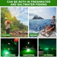 thumbnail image 2 of Hotpom Led Night Fishing Light, Submersible Night Fishing Lure Bait Finder for Saltwater & Freshwater Use Outdoor Fishing Accessories and Equipment, 2 of 6