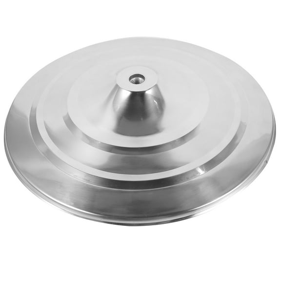 KAJNBN 1Pack Silver Floor Flag Stand Perfect for Office and Conference Rooms