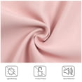 thumbnail image 4 of PiccoCasa 2Pcs Blockout Window Curtain for Kitchen, 52 x 84 inch Pink, 4 of 6