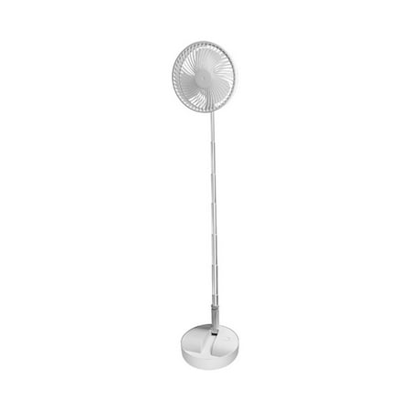 

CANKER Stand Fan Folding Portable Telescopic Floor/USB Desk Fan with Battery Operated