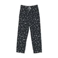 thumbnail image 2 of Vsdgher Wireless Antenna Icon Print Mens Pajama Pants Sleep & Lounge Pants, PJ Bottoms With elastic waistb and Pockets, 2 of 5