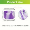 thumbnail image 3 of 1pc Colorful Silicone Cup Boot For Stanley Quencher 40Oz/30Oz Tumbler With Handle & For IceFlow 20oz/30oz, Non-slip Water Bottle Bottom Protective Sleeve, Cup Accessories, 3 of 5