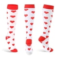 thumbnail image 1 of Men Women Socks Compression Socks Elastic Sports Beautiful Leg Nurse Stocking Jogging Climbing Cycling Flight Excercise 8 L XL, 1 of 6