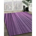 thumbnail image 3 of Ahgly Company Machine Washable Indoor Rectangle Transitional Purple Area Rugs, 2' x 3', 3 of 7