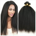 thumbnail image 3 of Travelwant Straight Human Hair Bundles Bundles Unprocessed Virgin Brazilian Hair Bundles Weave Hair Human Bundles for Black Woman, 3 of 7