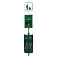 thumbnail image 1 of Mutt Mitt 1005 Station Complète de Déchets pour Chiens, Unités, Vert, 1 of 1