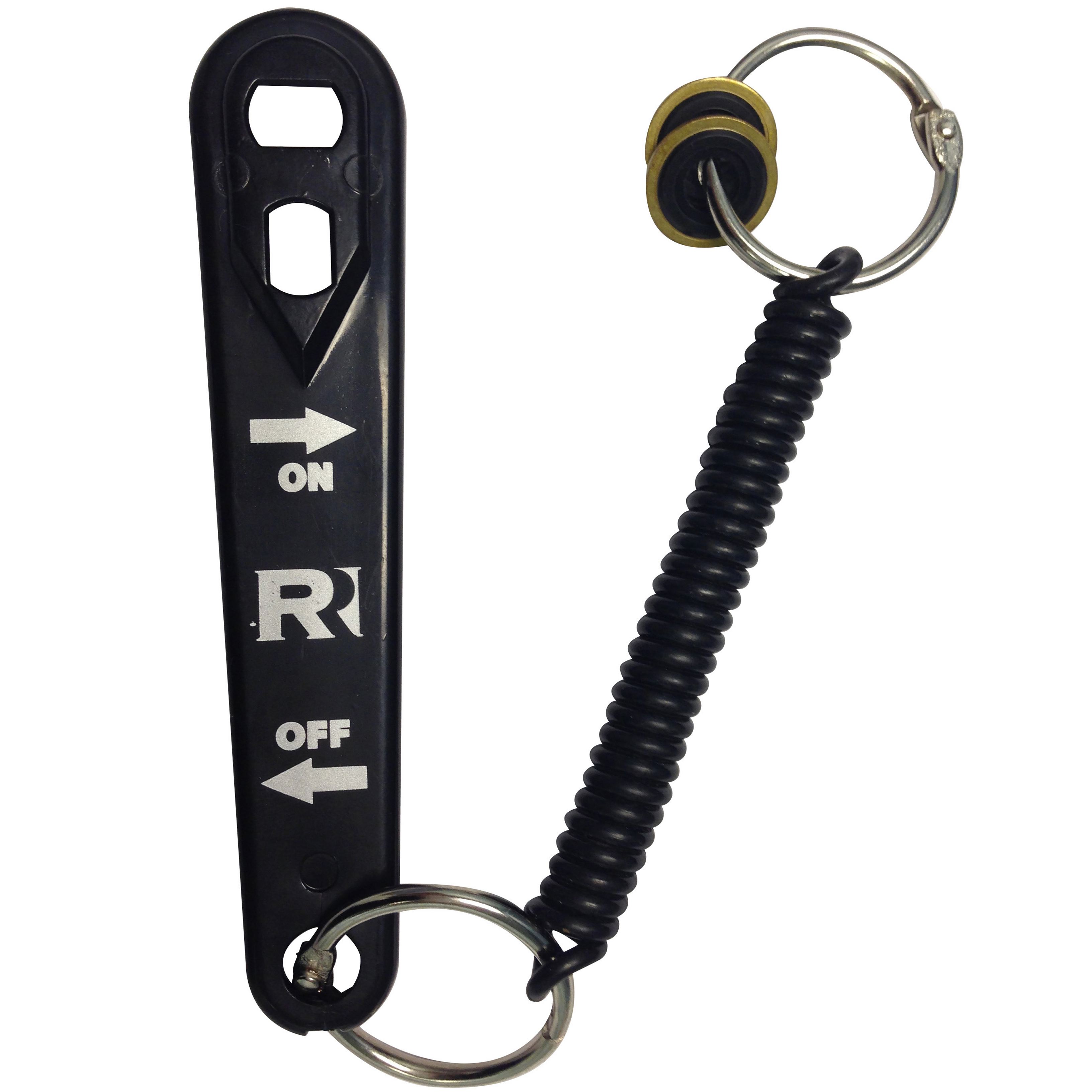 Oxygen Cylinder Wrench with 2 Brass Viton Yoke Washer Seals for ORing