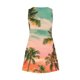 thumbnail image 4 of Vestido de Verano para las Mujeres Impresión Sexy sin Mangas Vestido de Hombro, Verano Casual Y Primavera, 4 of 5