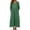 Z43Dark Green, variant on Cotton Maxi Dresses for Womens 2026 Casual Summer Boho 3/4 Sleeve Solid Color Long Dress Elegant Classy Beach Dresses Beige 2XL