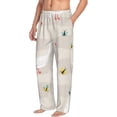 thumbnail image 2 of Xecao Funny Goose1 Men's Straight Lounge Pajama Pants: The Ultimate in Comfortable Sleepwear, 2 of 9