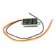thumbnail image 2 of 4X Mini VoltíMetro Digital DC 0-100V Medidor de Voltaje de Panel LED 3-Digital con 3 Cables Rojo, 2 of 5