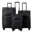 thumbnail image 4 of Ensemble de 3 valises souples en noir JetStream®, 4 of 8