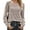 1# KHAKI, variant on Women Blouses Fall Casual Long Sleeve Loose Fit Knit Tunic Tops Round Neck Comfy Trendy Khaki Soild Color Tshirts for Women Size L