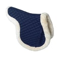 thumbnail image 3 of tamizeot Quilted Saddle Pad Comfort Equestrian Riding Pad Dressage Red Non Equipment Slip Blue 65x60cm, 3 of 6