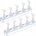 thumbnail image 1 of Estante para practicar uñas, fijador de cristales para uñas, herramientas para uñas para el hogar, maquillaje de salón, blanco, 1 of 5
