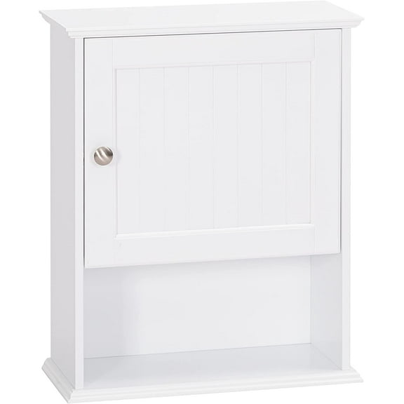 Spirich LLC Wall Mounted Bathroom Cabinet, White, 16.54''