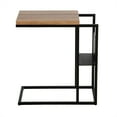 thumbnail image 3 of Henn&Hart 20" Blackened Bronze Metal Side Table, 3 of 10
