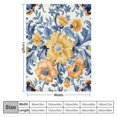 thumbnail image 4 of Nawypu Color Boho Floral Style Blanket Soft Flannel Colorful Decorative Throw Blanket Holiday Square Birthday Blanket for Easter Gifts Home Couch Sofa Bed Room " Blanket, 4 of 6