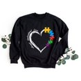 thumbnail image 3 of Autism Aware Sweatshirt, Accept Understand Love Sweatshirt, Autism Sweater, Autism Teacher Sweater, Autism Support Sweatshirt, Autism Month, 3 of 3