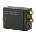 (2Pack) H3622 Digital Optical to Analog Audio Converter Lossless Sound