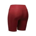 thumbnail image 2 of Lavaport Women Compression Shorts Running Yoga Sports Short Pants with Pocket, 2 of 2