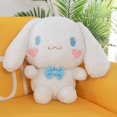 thumbnail image 3 of Juguetes de peluche Cinnamoroll, muñeco de perro de orejas grandes de dibujos animados, pequeño juguete de perro blanco, almohada para dormir para la mejor amiga, muñeco de peluche decorativo, 3 of 5