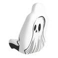 thumbnail image 2 of Wukai Cute Ghost Simple Drawing Full Set Car Seat Covers with Soft Padding Universal Auto Front Seats Protector and Cushion Mat, 2 of 5