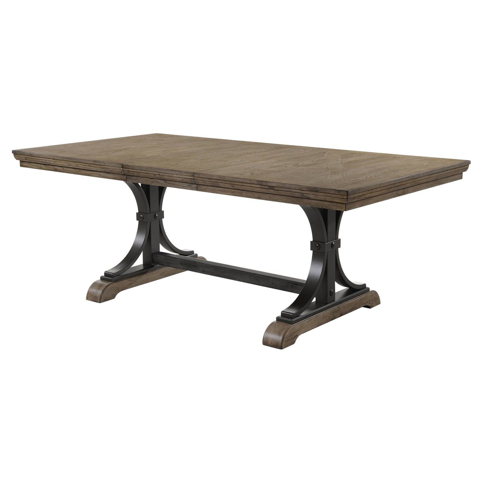 Birmingham 8-Piece Oak Kitchen Dining Set, Solid Wood Style