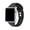 Black & White Tartan, variant on Posh Tech Skinny Silicone Replacement Watch Band for Apple Watch, Black & White Stripe