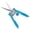 Blue, variant on FLORA GUARD 6.5 inch Garden Shears , Hand Pruning Shears with Straight Tip Stainless Steel Blades (Orange)