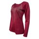 thumbnail image 5 of Blusa holgada informal de manga larga con cuello en V y color liso para mujer a la moda Pompotops  gfhjh11999, 5 of 5