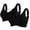 Black, variant on Seductiva Clearance Womens Bras Sports Bras for Women Comfortable Ribbed Wireless Bralettes Adjustable Padded Everyday Bra 2Pc