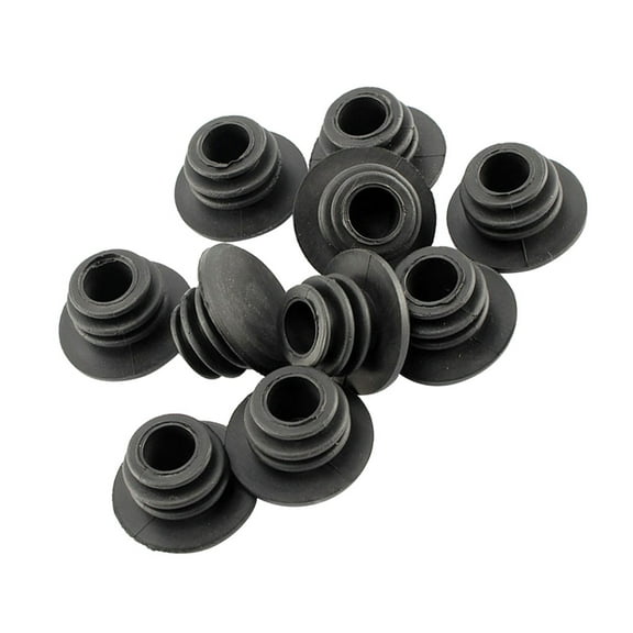 WASHWEPE Bike Handlebar Ends Cap Rubber 10Pcs