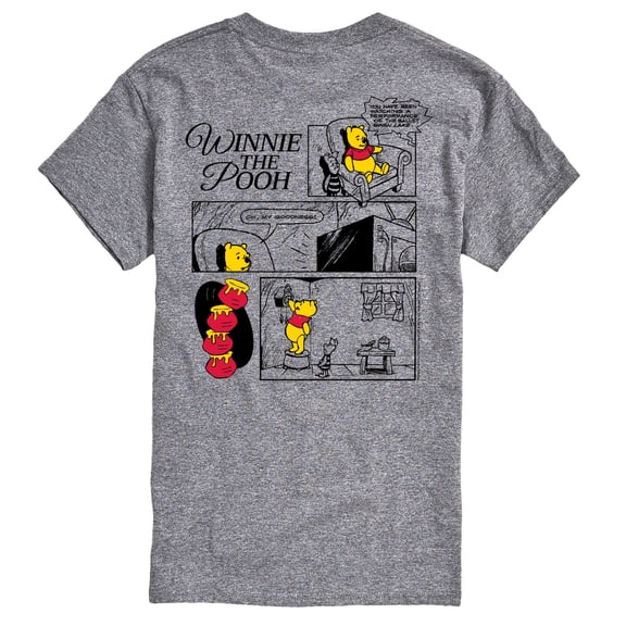 Winnie The Pooh - Comic - Men's Short Sleeve Graphic T-Shirt